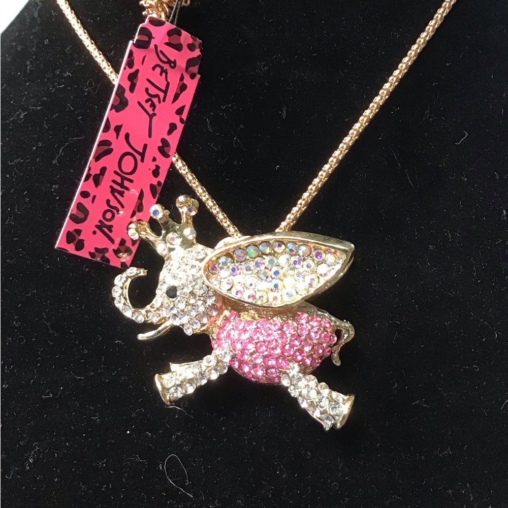 Princess Elephant Necklace - Picture 2 of 6